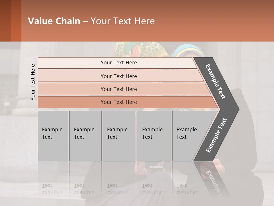 Two Women In Hijabs Are Sitting On A Bench PowerPoint Template