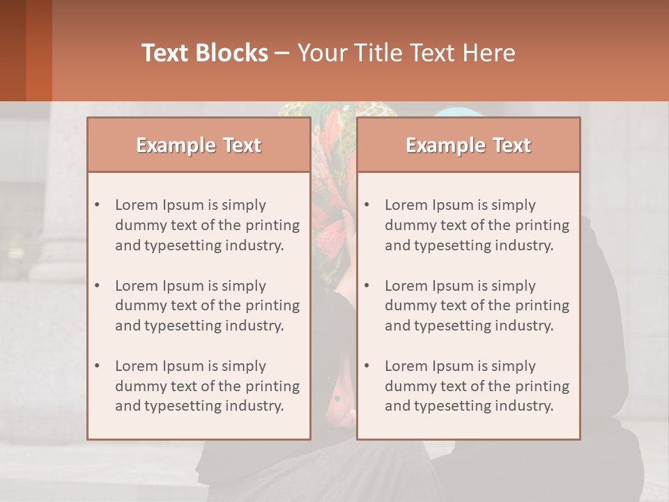 Two Women In Hijabs Are Sitting On A Bench PowerPoint Template