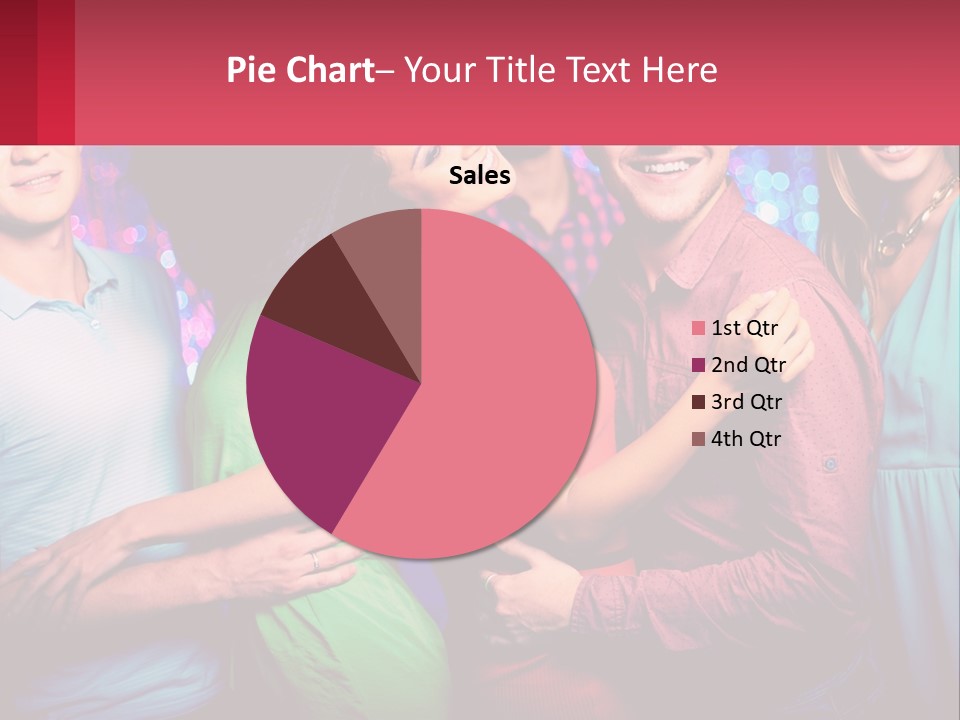A Group Of People Standing Next To Each Other PowerPoint Template