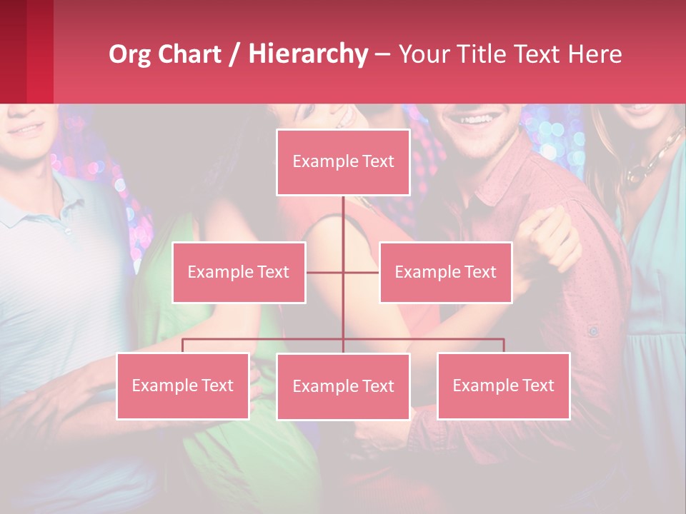 A Group Of People Standing Next To Each Other PowerPoint Template