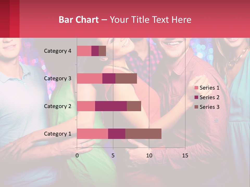 A Group Of People Standing Next To Each Other PowerPoint Template