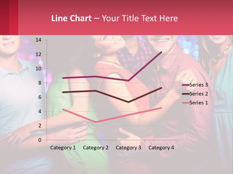 A Group Of People Standing Next To Each Other PowerPoint Template