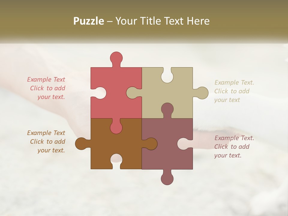 A Person Holding A Dog's Paw In Their Hand PowerPoint Template