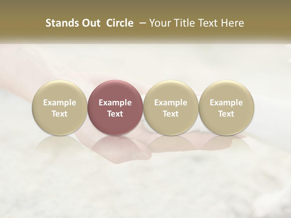 A Person Holding A Dog's Paw In Their Hand PowerPoint Template