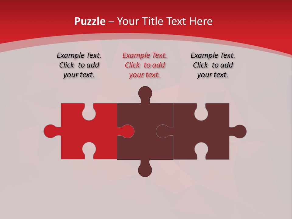 A Red Abstract Background With The Words Name Of Presentation PowerPoint Template