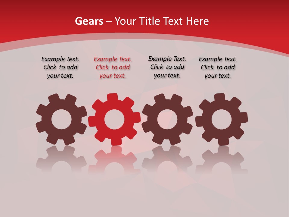 A Red Abstract Background With The Words Name Of Presentation PowerPoint Template