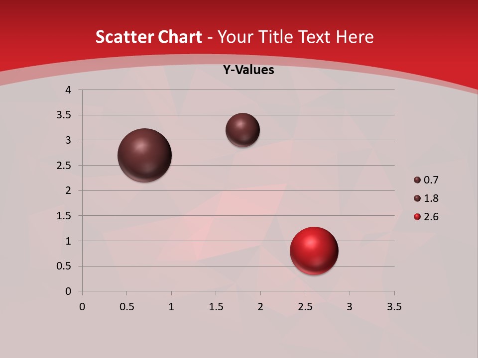 A Red Abstract Background With The Words Name Of Presentation PowerPoint Template