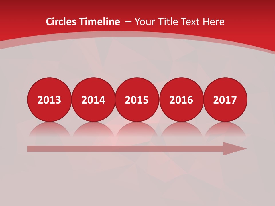 A Red Abstract Background With The Words Name Of Presentation PowerPoint Template