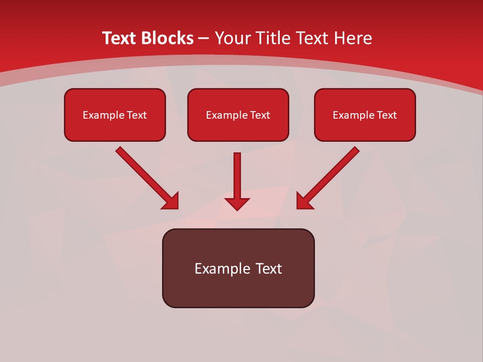 A Red Abstract Background With The Words Name Of Presentation PowerPoint Template