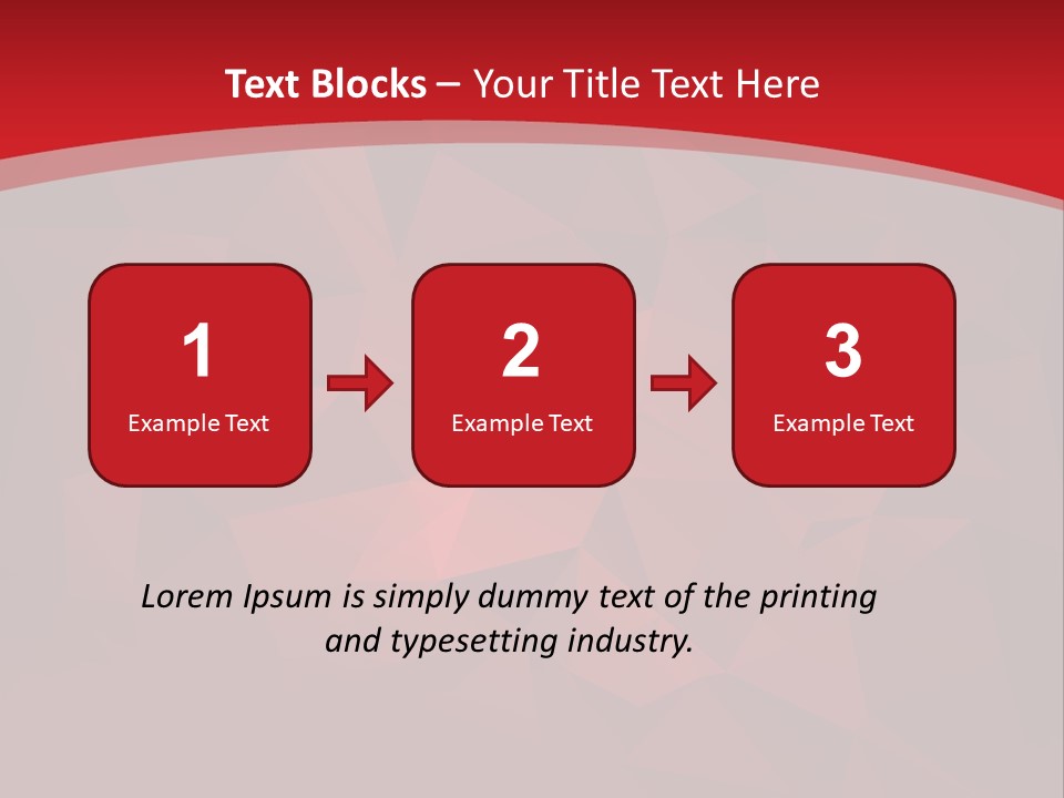 A Red Abstract Background With The Words Name Of Presentation PowerPoint Template