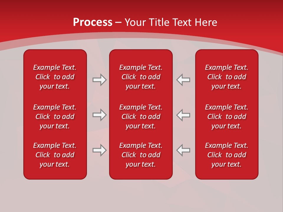 A Red Abstract Background With The Words Name Of Presentation PowerPoint Template