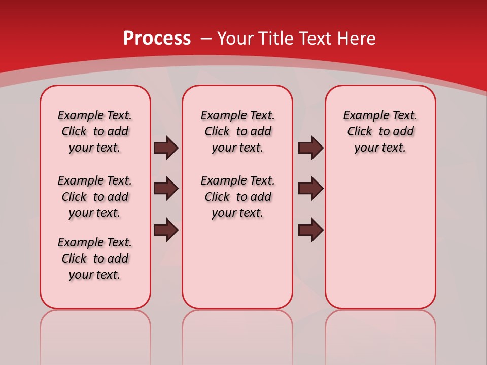 A Red Abstract Background With The Words Name Of Presentation PowerPoint Template