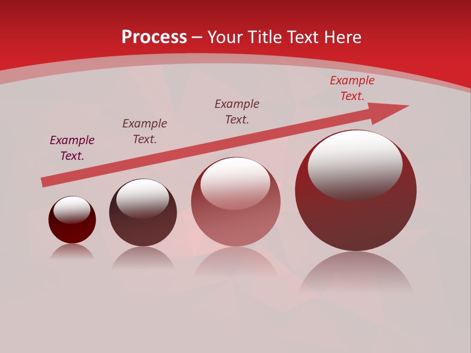 A Red Abstract Background With The Words Name Of Presentation PowerPoint Template