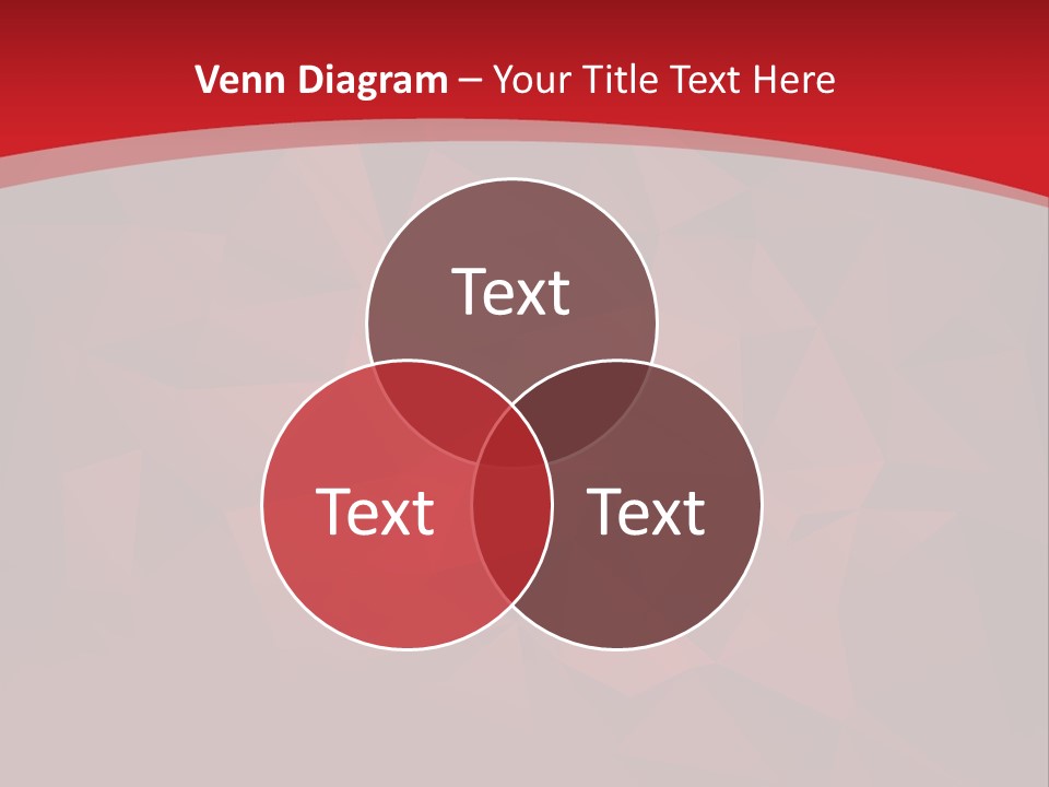 A Red Abstract Background With The Words Name Of Presentation PowerPoint Template