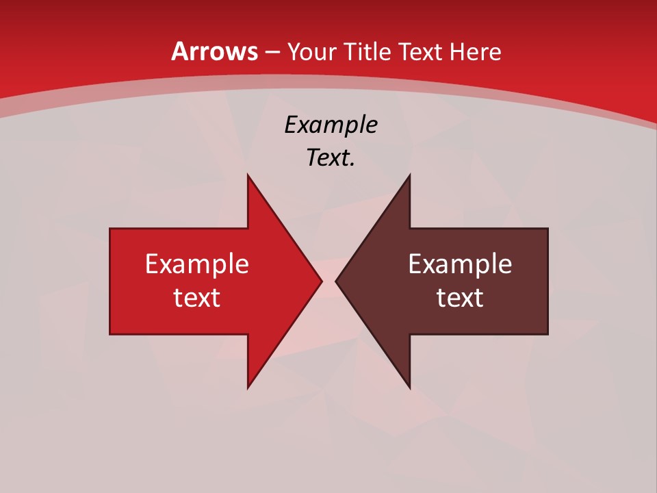 A Red Abstract Background With The Words Name Of Presentation PowerPoint Template