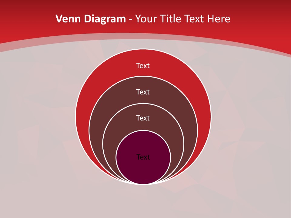 A Red Abstract Background With The Words Name Of Presentation PowerPoint Template