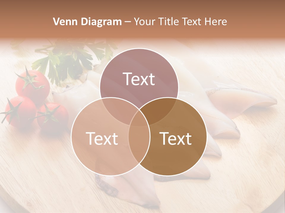 A Wooden Cutting Board Topped With Meat And Vegetables PowerPoint Template