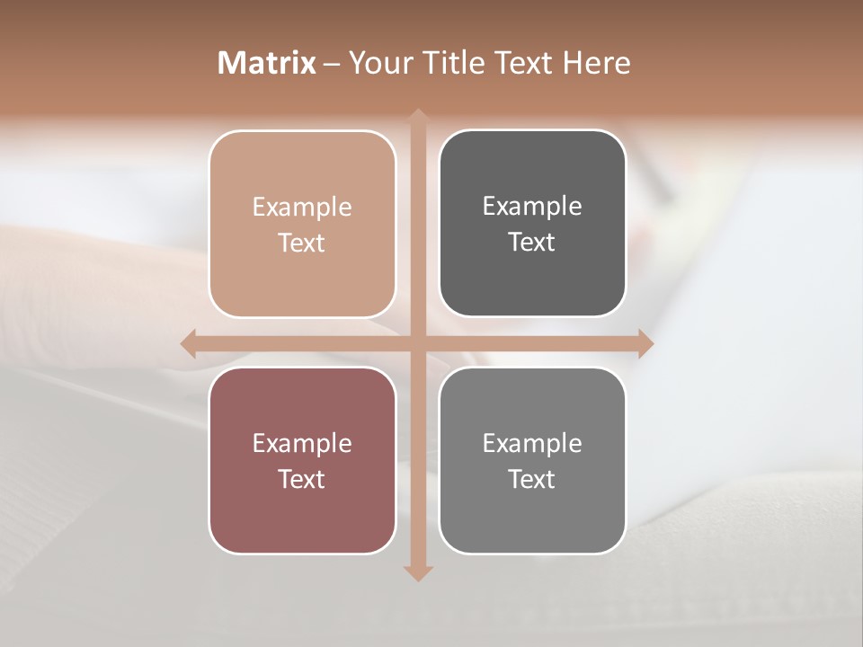 A Person Using A Laptop With A Credit Card In Their Hand PowerPoint Template