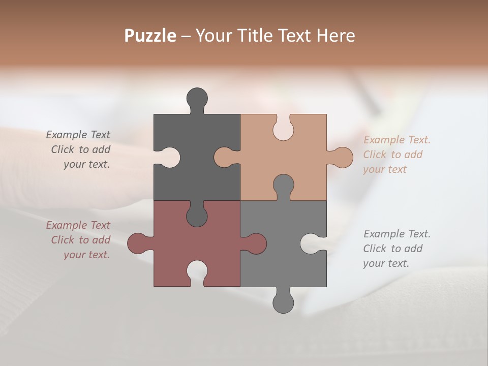 A Person Using A Laptop With A Credit Card In Their Hand PowerPoint Template