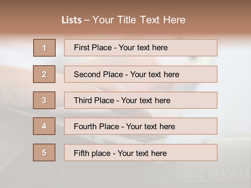 A Person Using A Laptop With A Credit Card In Their Hand PowerPoint Template