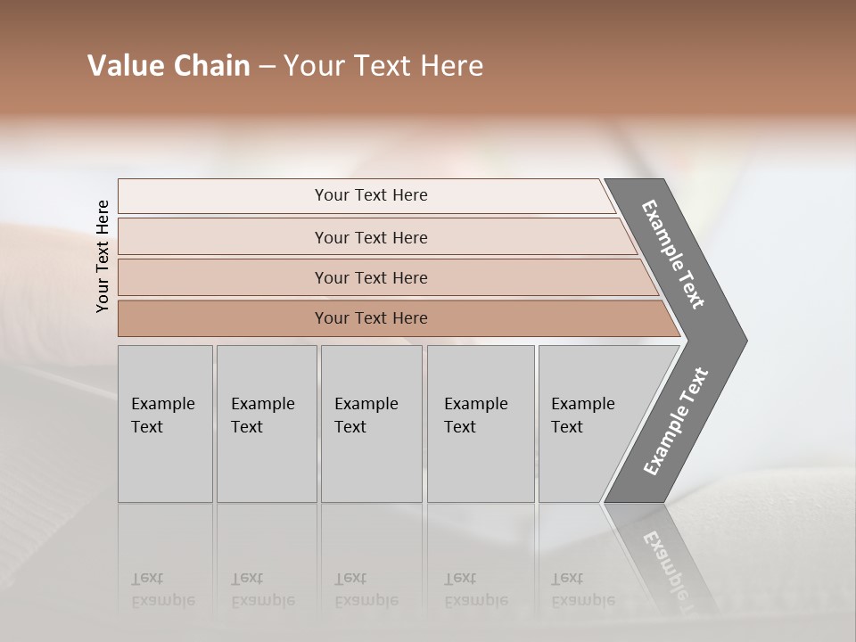 A Person Using A Laptop With A Credit Card In Their Hand PowerPoint Template