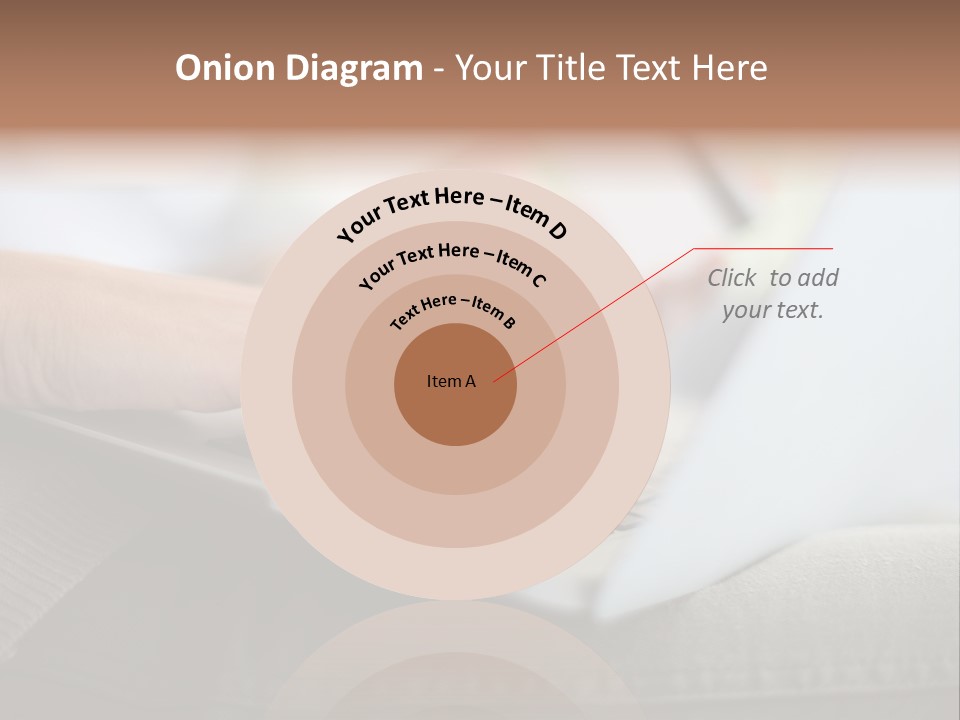 A Person Using A Laptop With A Credit Card In Their Hand PowerPoint Template