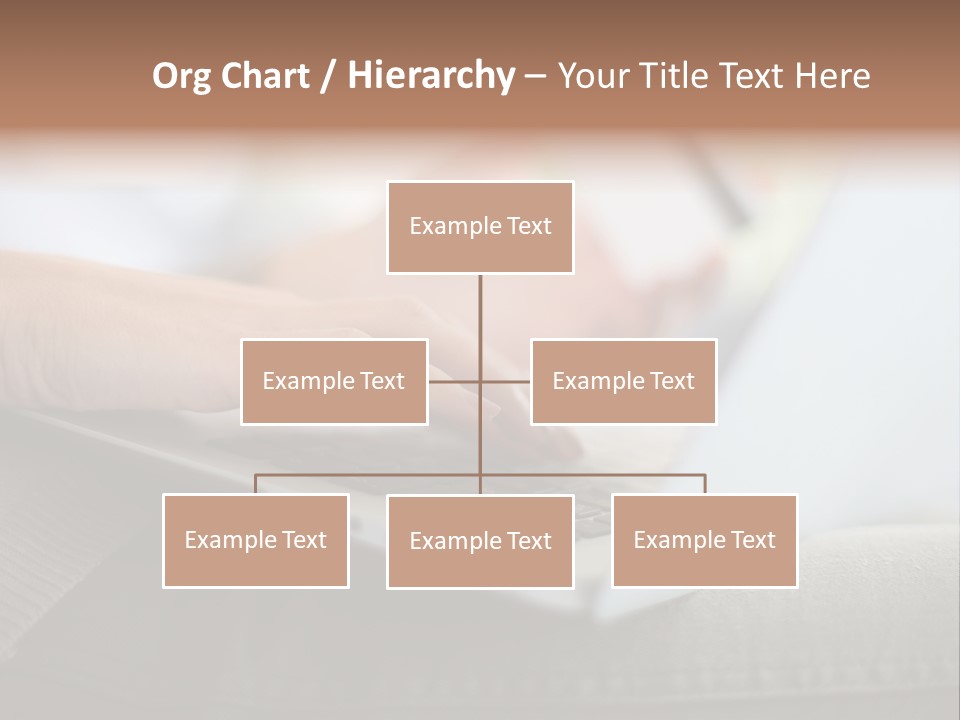 A Person Using A Laptop With A Credit Card In Their Hand PowerPoint Template