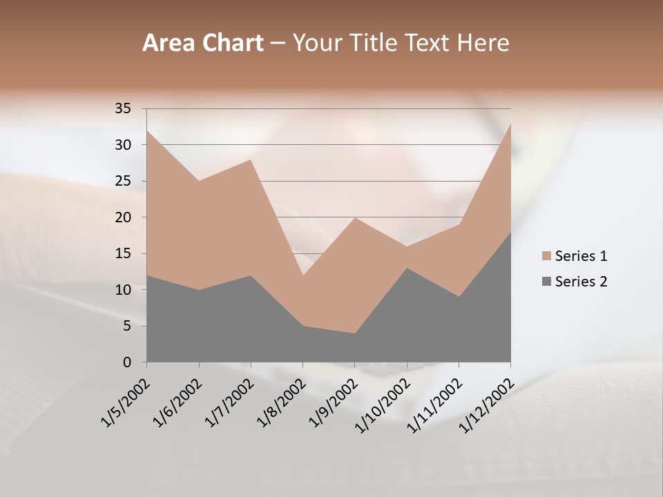 A Person Using A Laptop With A Credit Card In Their Hand PowerPoint Template