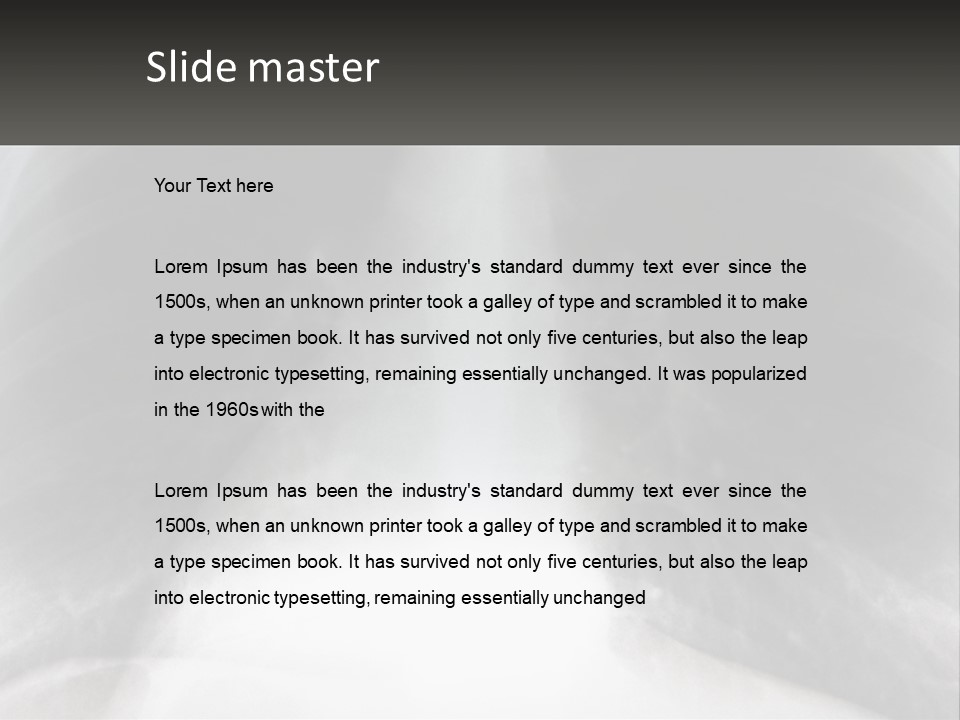 A Picture Of A Lung With The Words Name Of Presentation On It PowerPoint Template