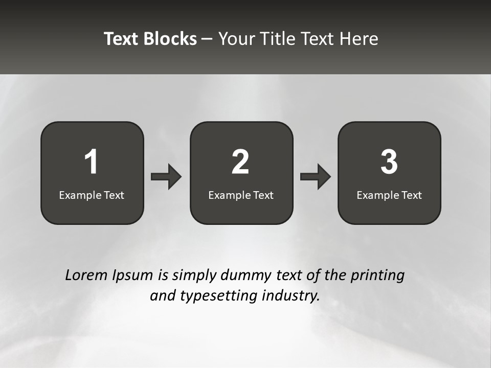 A Picture Of A Lung With The Words Name Of Presentation On It PowerPoint Template