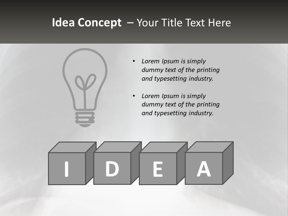A Picture Of A Lung With The Words Name Of Presentation On It PowerPoint Template