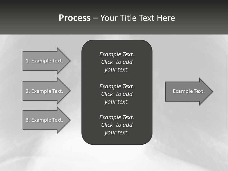 A Picture Of A Lung With The Words Name Of Presentation On It PowerPoint Template