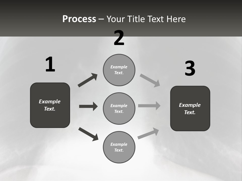 A Picture Of A Lung With The Words Name Of Presentation On It PowerPoint Template