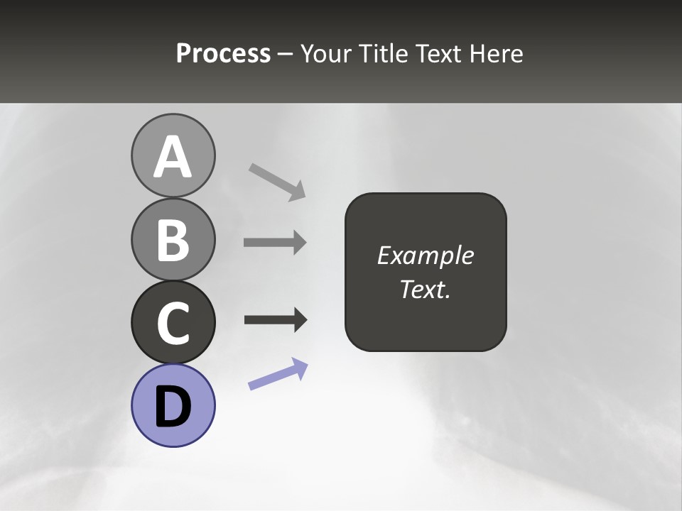 A Picture Of A Lung With The Words Name Of Presentation On It PowerPoint Template
