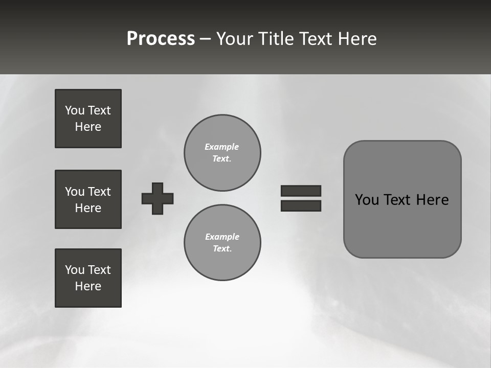 A Picture Of A Lung With The Words Name Of Presentation On It PowerPoint Template