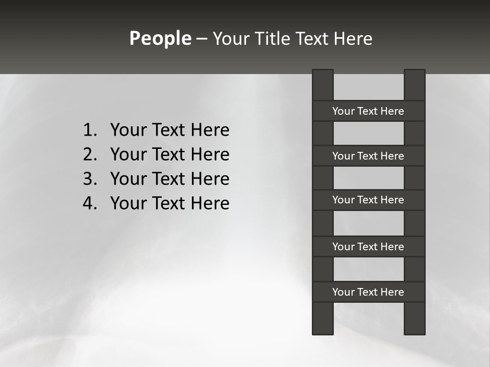 A Picture Of A Lung With The Words Name Of Presentation On It PowerPoint Template
