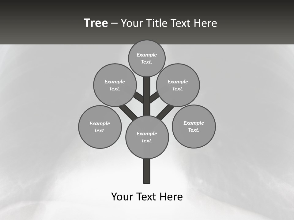 A Picture Of A Lung With The Words Name Of Presentation On It PowerPoint Template