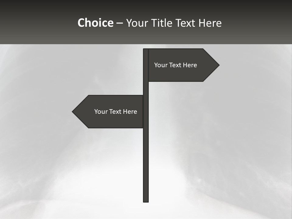A Picture Of A Lung With The Words Name Of Presentation On It PowerPoint Template