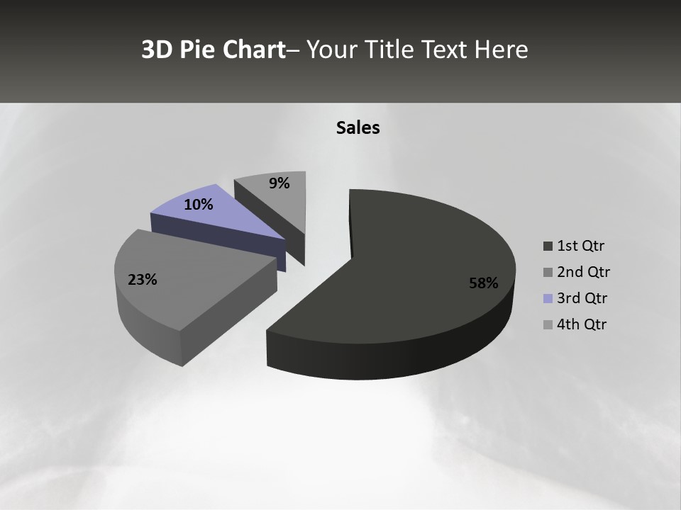 A Picture Of A Lung With The Words Name Of Presentation On It PowerPoint Template