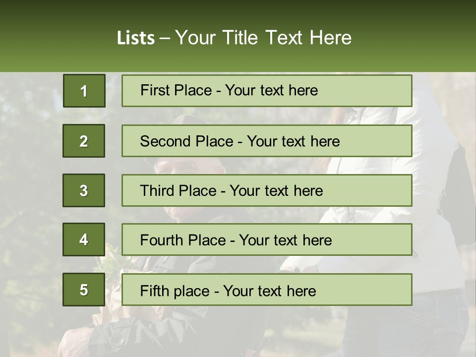 A Man Holding A Bag Of Vegetables Next To A Woman PowerPoint Template