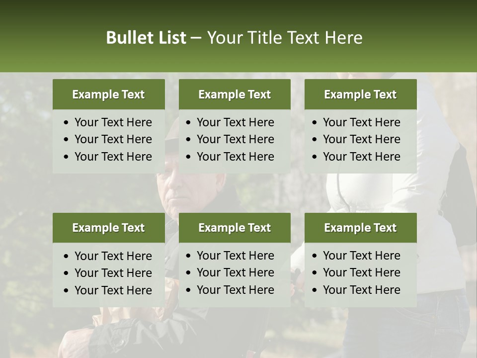 A Man Holding A Bag Of Vegetables Next To A Woman PowerPoint Template