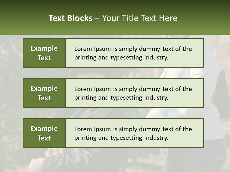 A Man Holding A Bag Of Vegetables Next To A Woman PowerPoint Template