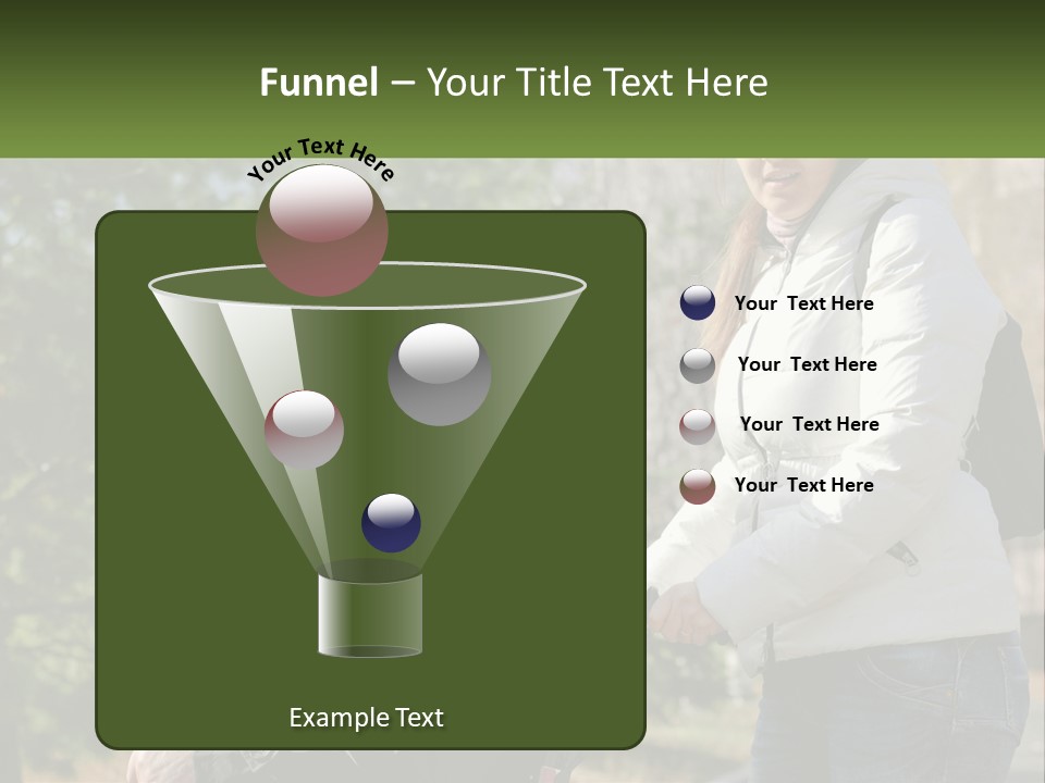 A Man Holding A Bag Of Vegetables Next To A Woman PowerPoint Template