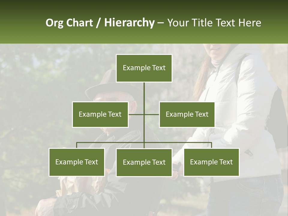 A Man Holding A Bag Of Vegetables Next To A Woman PowerPoint Template
