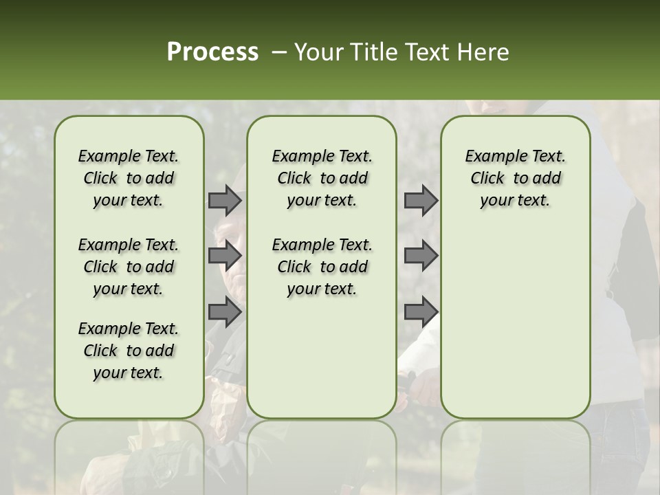 A Man Holding A Bag Of Vegetables Next To A Woman PowerPoint Template