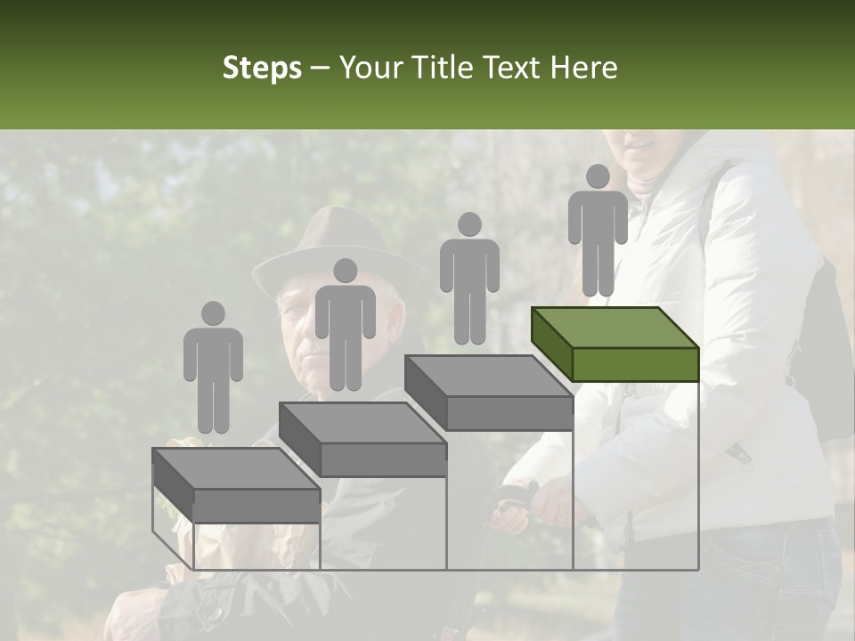 A Man Holding A Bag Of Vegetables Next To A Woman PowerPoint Template