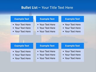 A Buddha Statue With The Sun Setting In The Background PowerPoint Template