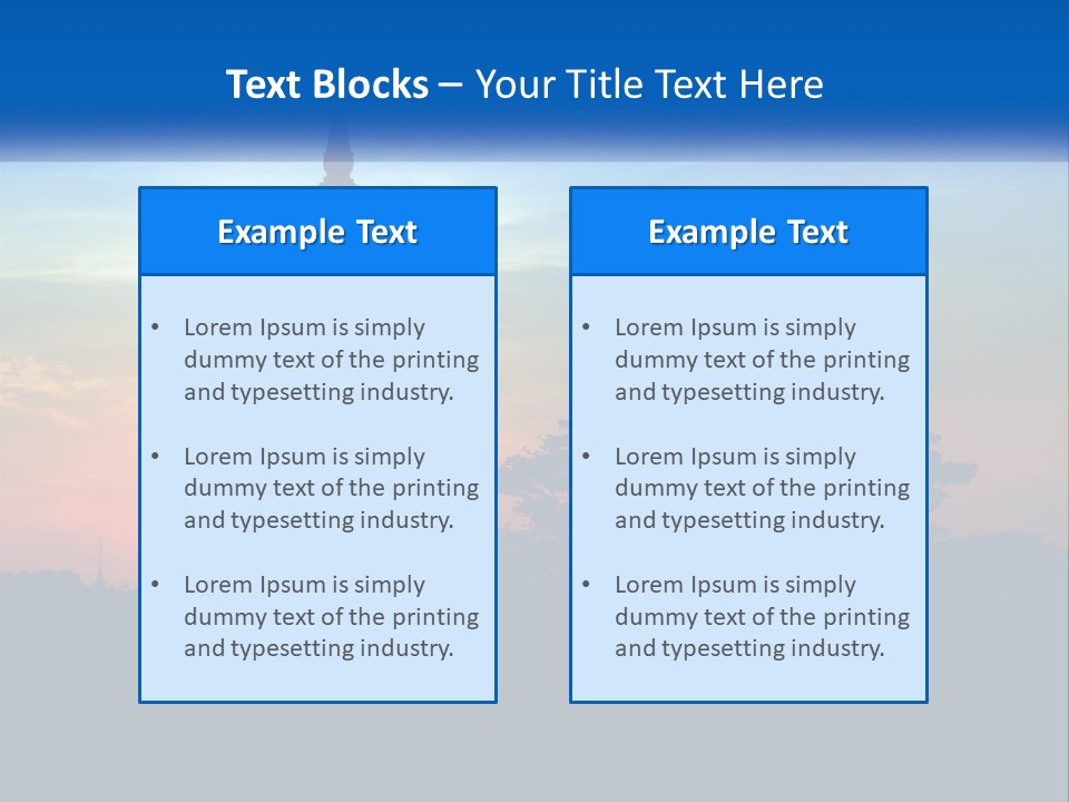 A Buddha Statue With The Sun Setting In The Background PowerPoint Template