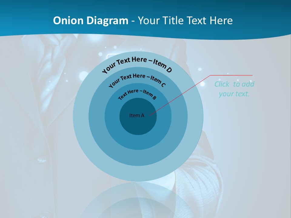 A Man In A Suit Holding A Padlock In His Hand PowerPoint Template