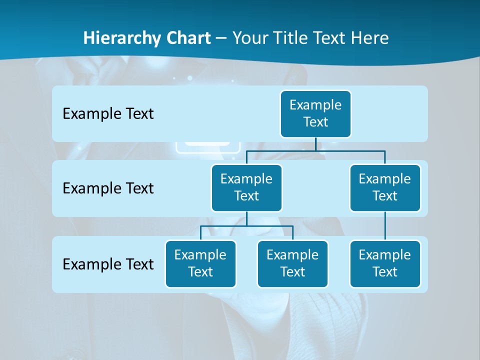 A Man In A Suit Holding A Padlock In His Hand PowerPoint Template